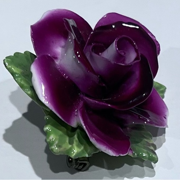 Vintage Rose Pin Thorley Bone China Made In England - Picture 3 of 5